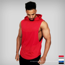 Athletic Wear Man Vest Sports Muscle Shirts Solid Loose Men Loose sans manches